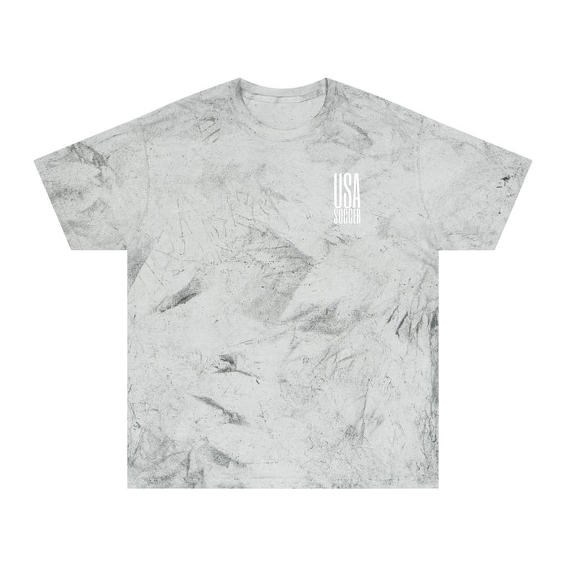 Christian Pulisic USMNT Retro Vibe Comfort Colors T-shirt Smoke