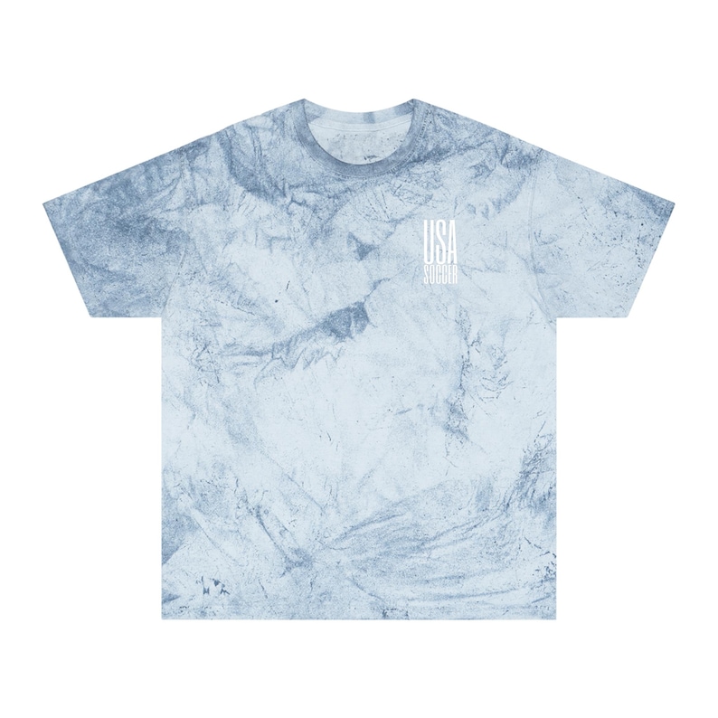 Christian Pulisic USMNT Retro Vibe Comfort Colors T-shirt Ocean