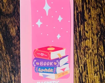 Handmade Floral Magnetic Bookmark – Book Lover Gift