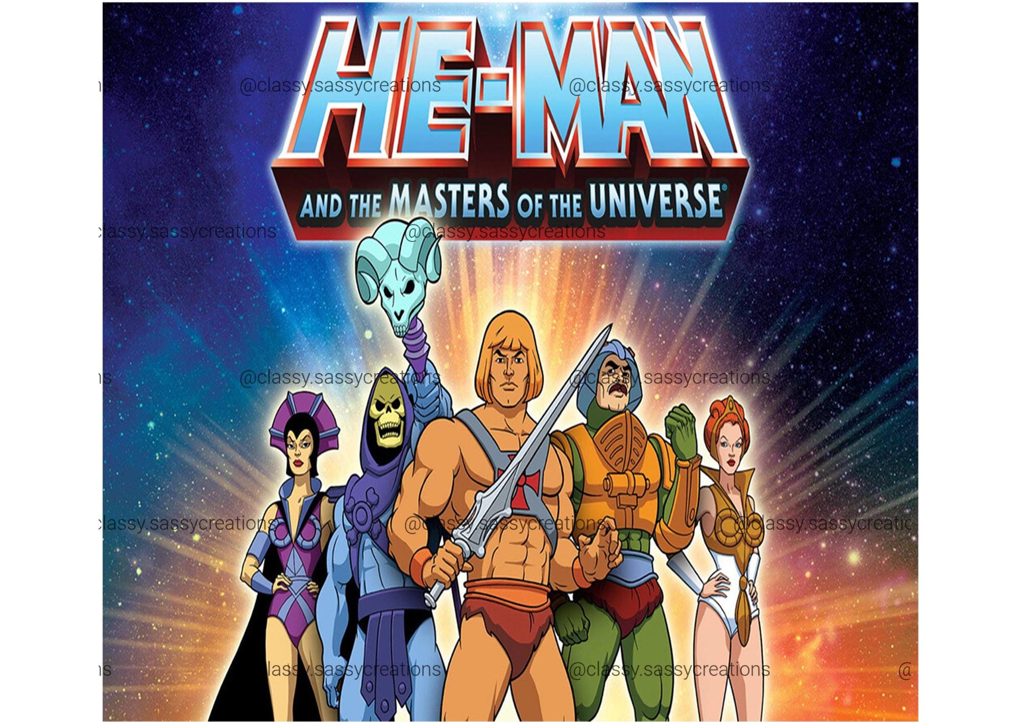 Masters of the Universe Cards - Etsy