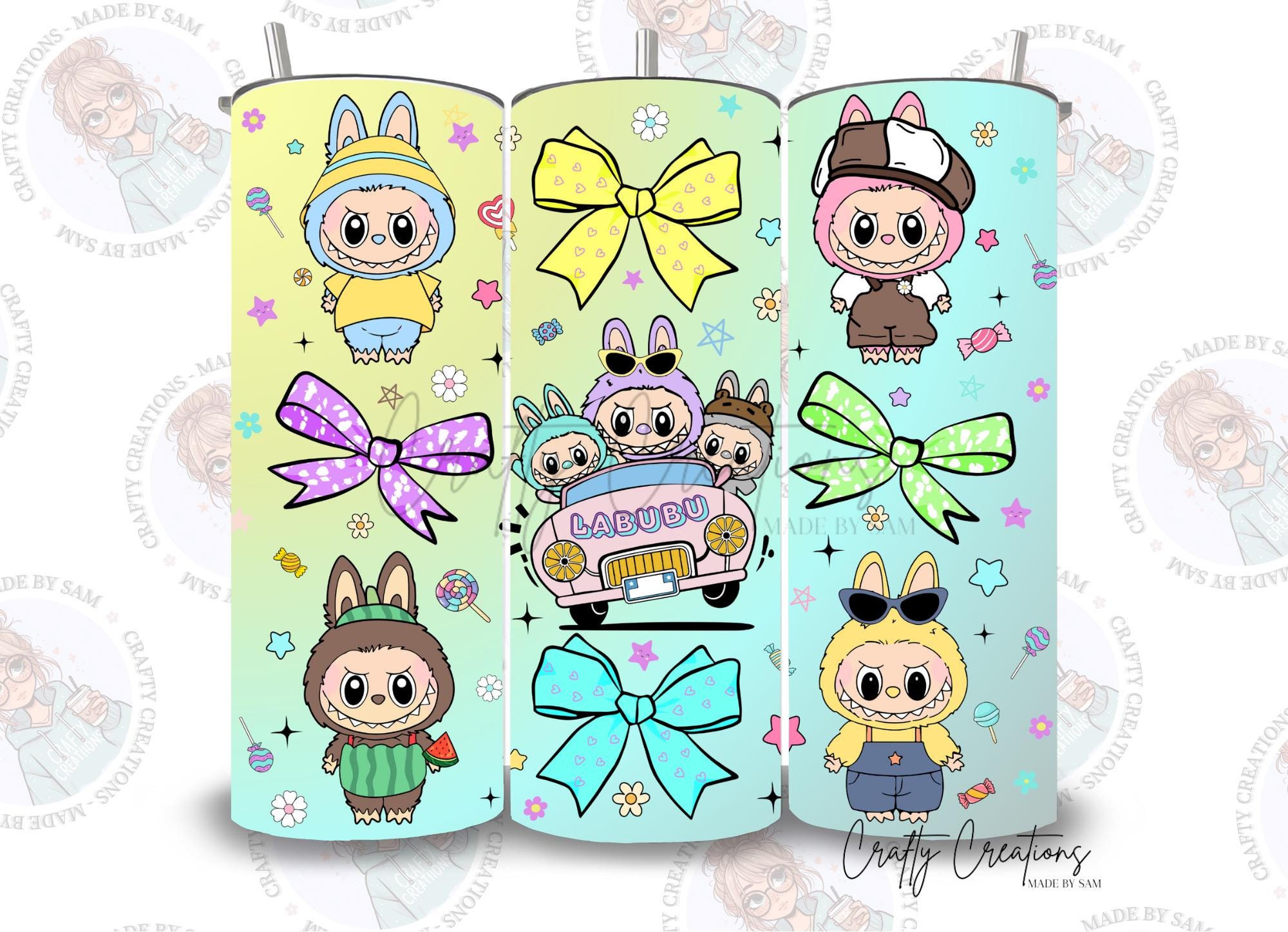 Labubu tumbler - Etsy 日本