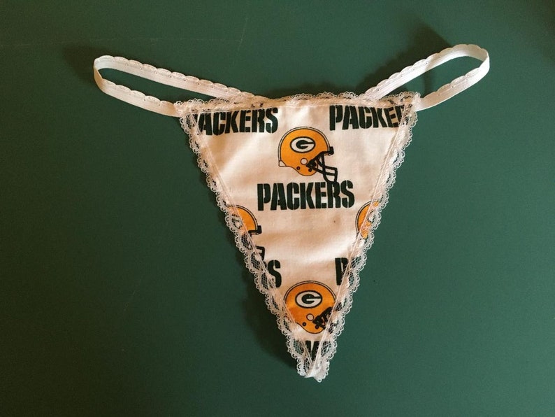 Womens GREEN BAY PACKERS Nfl Football Gstring Sexy Thong Etsy