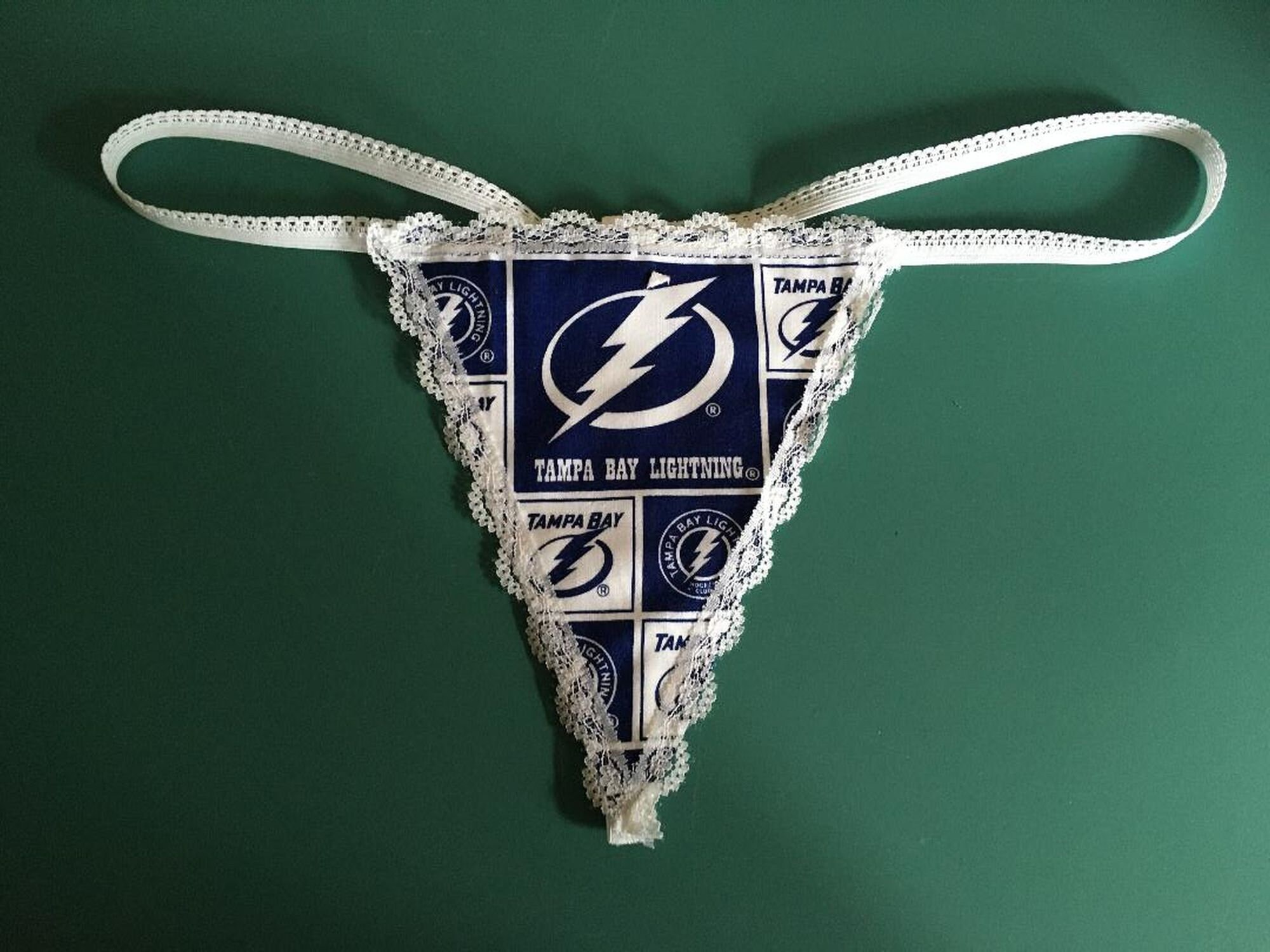 Womens TAMPA BAY LIGHTNING Nhl Hockey Sexy Gstring Thong Etsy