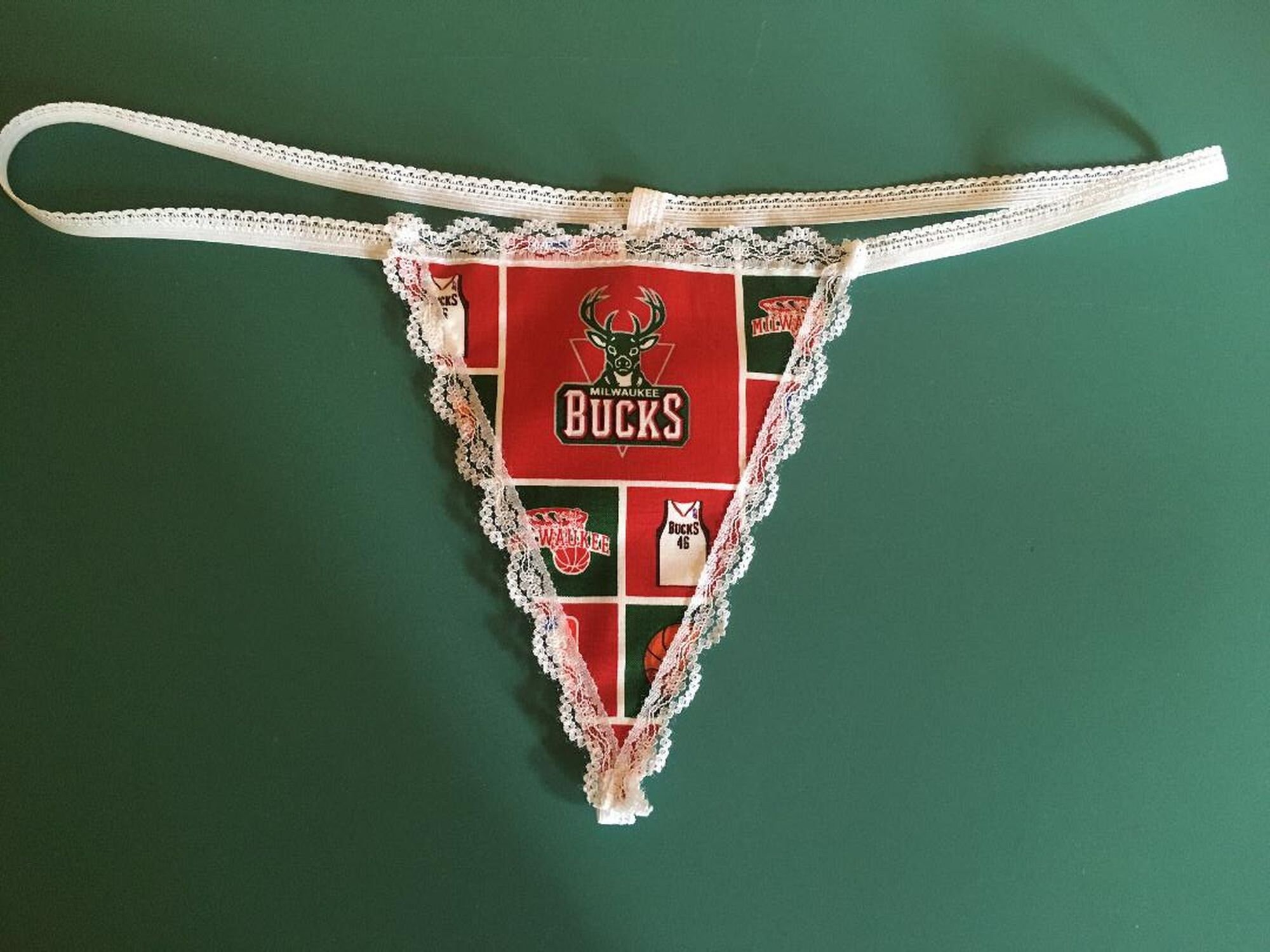 Sexy Womens MILWAUKEE BUCKS Nba Basketball Gstring Thong Etsy