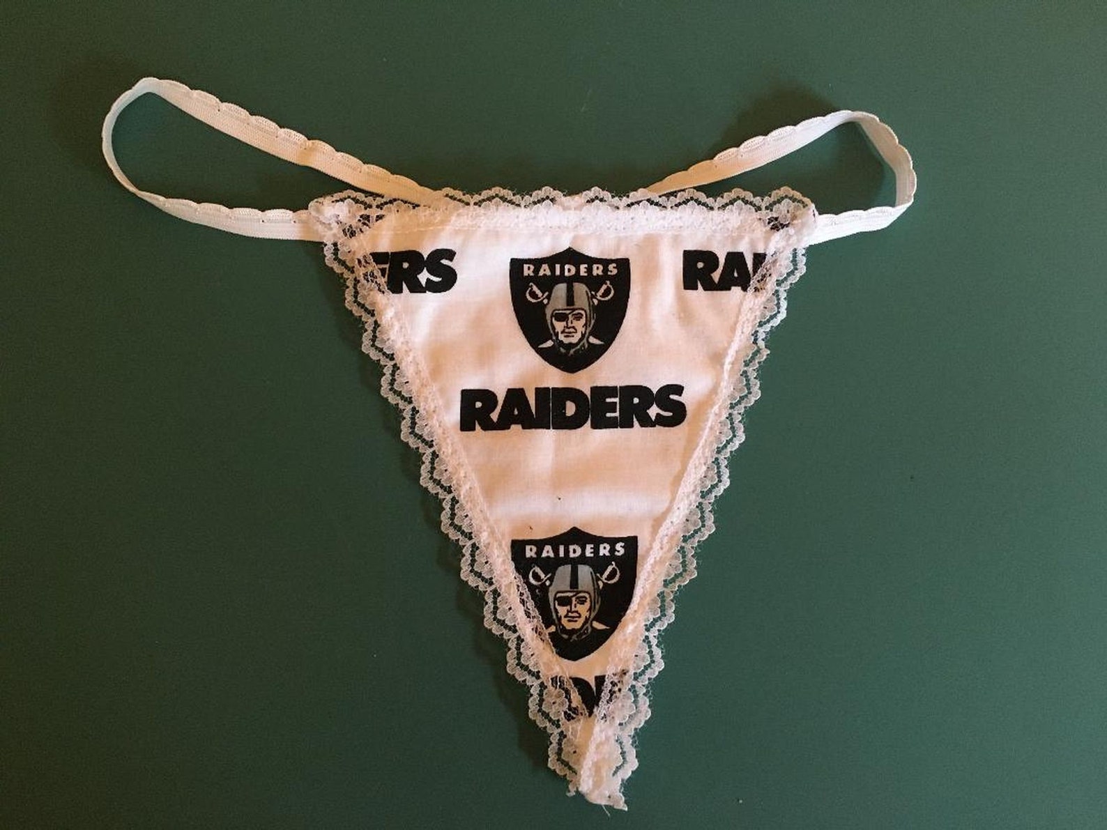Womens LAS VEGAS RAIDERS Nfl Football Gstring Sexy Thong | Etsy
