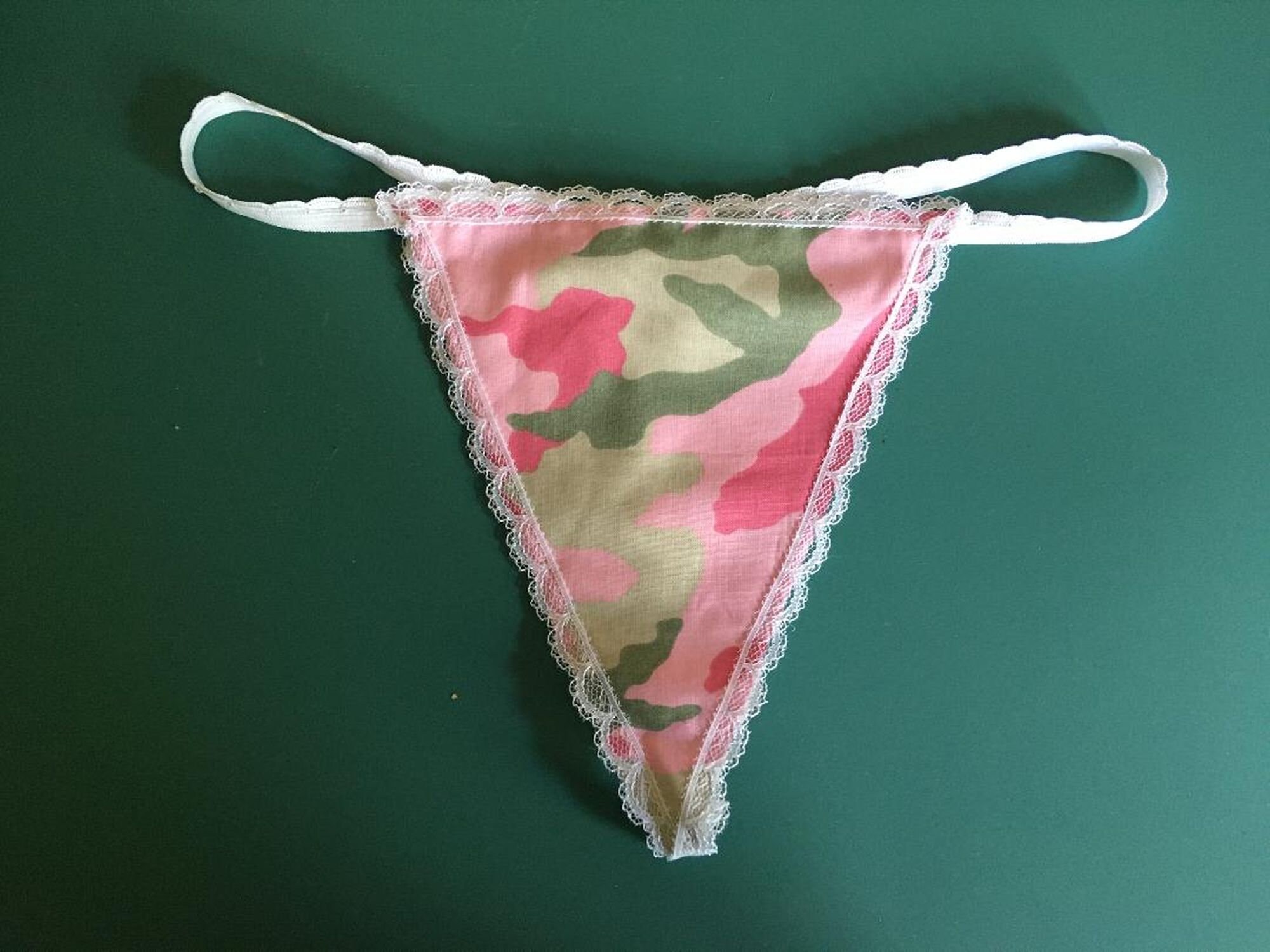 Womens PINK CAMO Hunting Camoflauge Gstring Thong Underwear Etsy