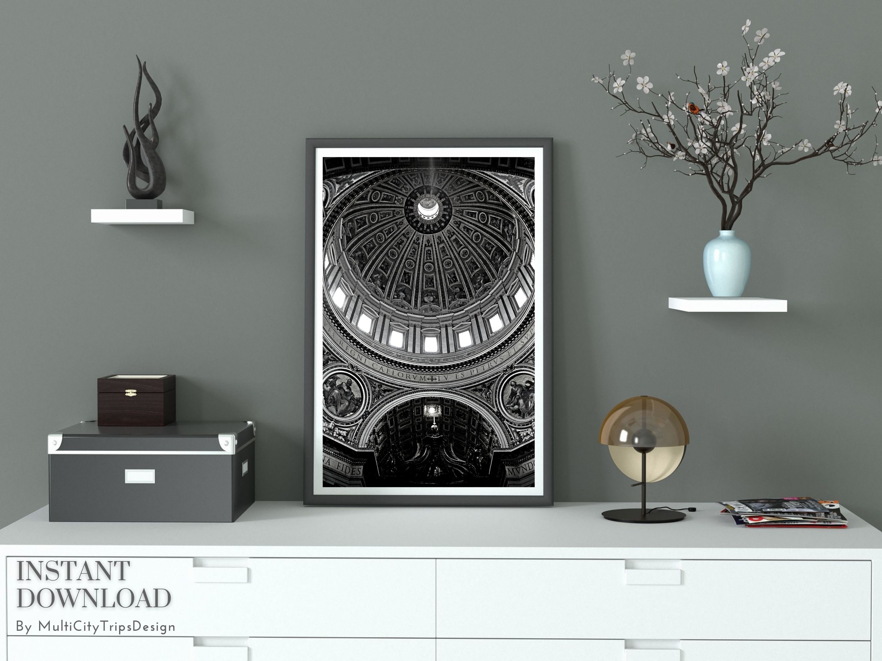 Rome Architecture Print Set of 3 Prints Rome Italy Print - Etsy