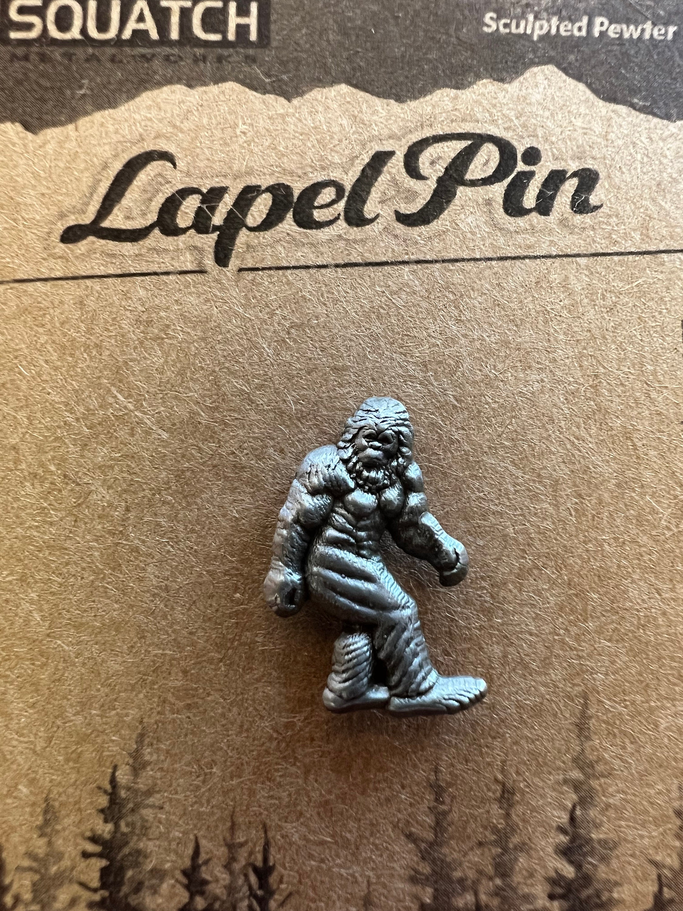 Winks For Days Bigfoot Sasquatch Hard Enamel Lapel Pin | 665752619742
