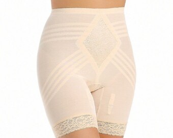 Rago Womens Diet Minded High Waist Pantliner 6266 L Beige