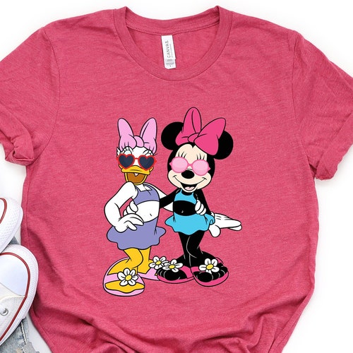 Minnie and Daisy Face Best Friends Disney Shirt Disney Etsy