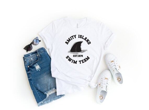 Amity Island Swim Team Shirt Amity 