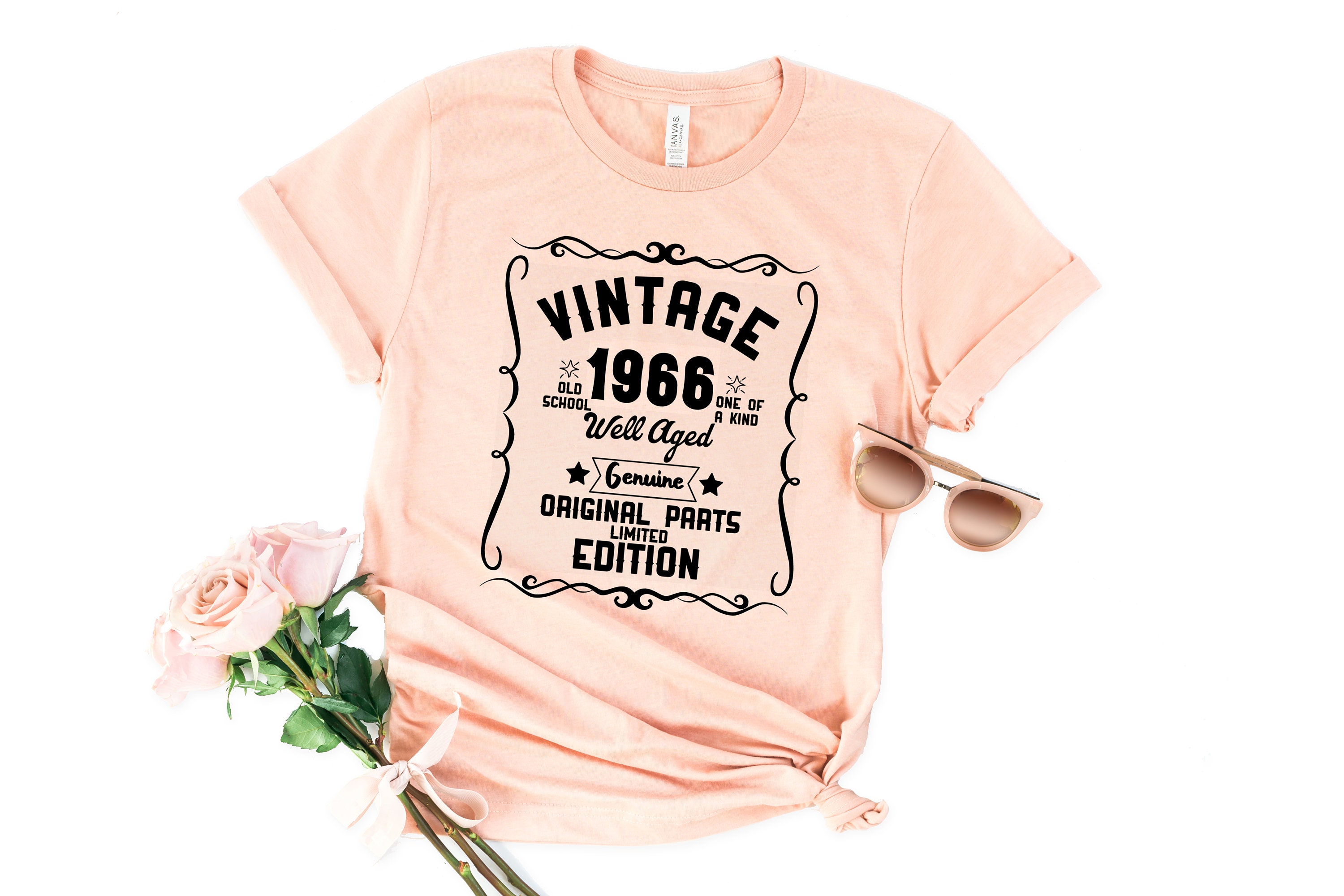 56TH Birthday Shirt Well Aged 1966 Vintage 1966 Shirt - Etsy