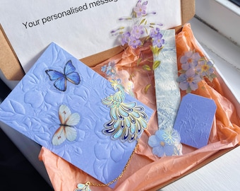 Geschenkbox | Briefkasten | Christliche Geschenkbox mit Lesezeichen | Schrift Geschenk