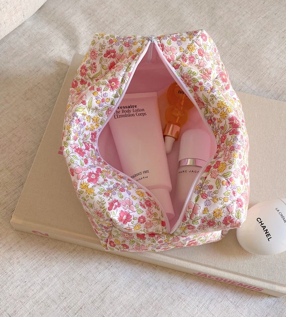 Floral Makeup Bag 