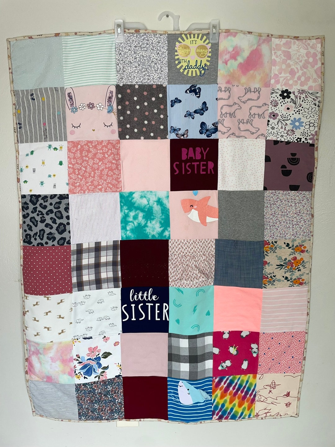 Keepsake Baby Clothes Quilt - Etsy
