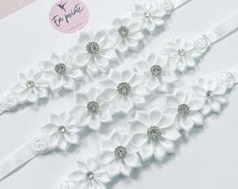 Handmade ballet bun wrap hair Accessory: wedding collection