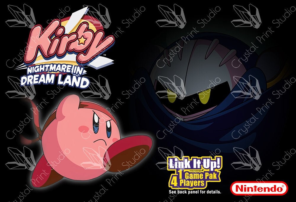 Kirby Nightmare in Dream Land Box Art Poster - Etsy