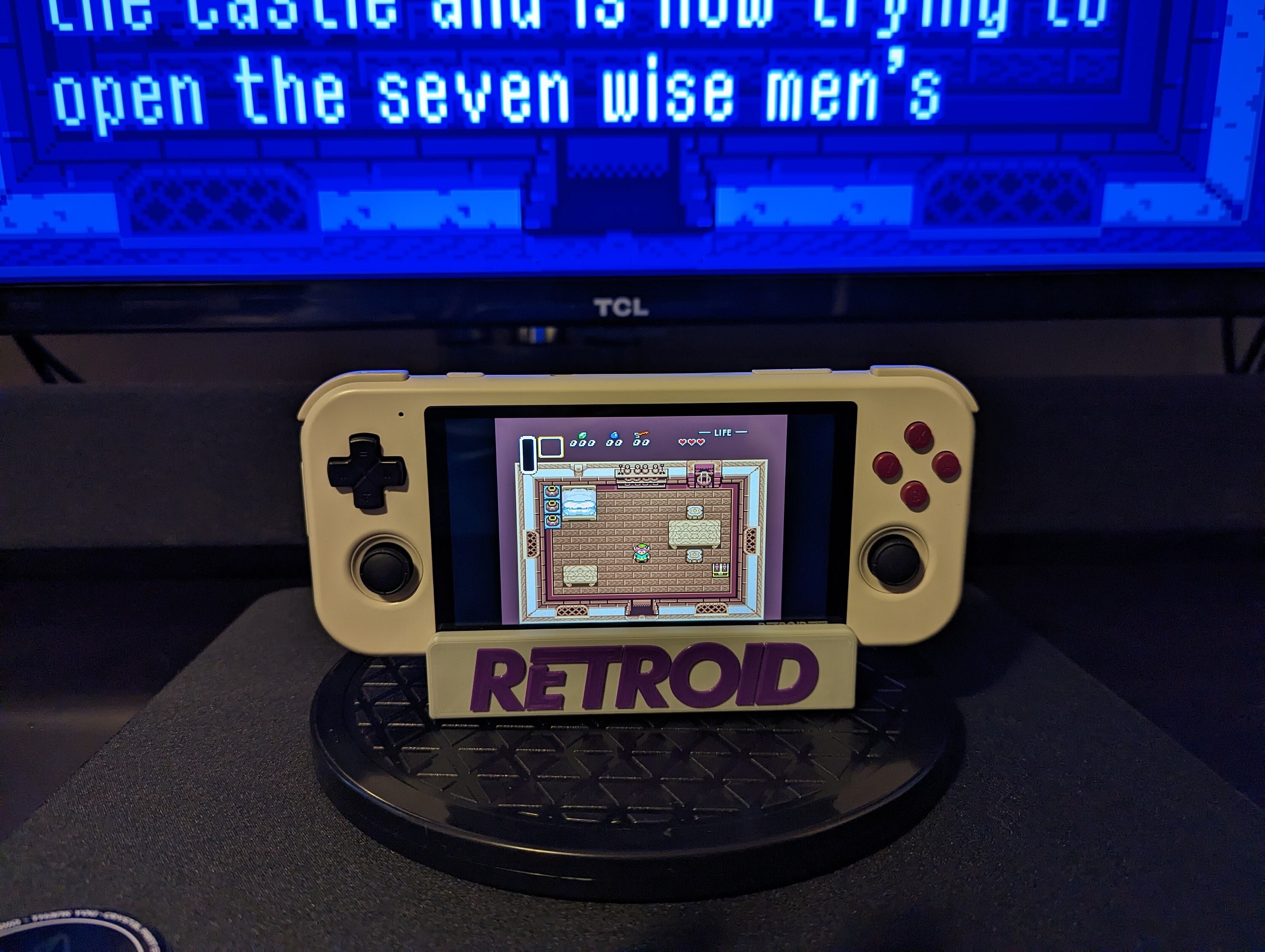 Retroid Pocket  Charging Dock 3D Printed Includes USB A to USB