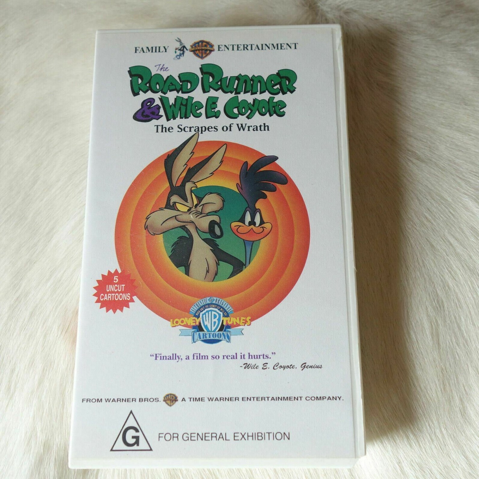 Road Runner and Wile E. Coyote The Scrapes Of Wrath Vhs Video | Etsy