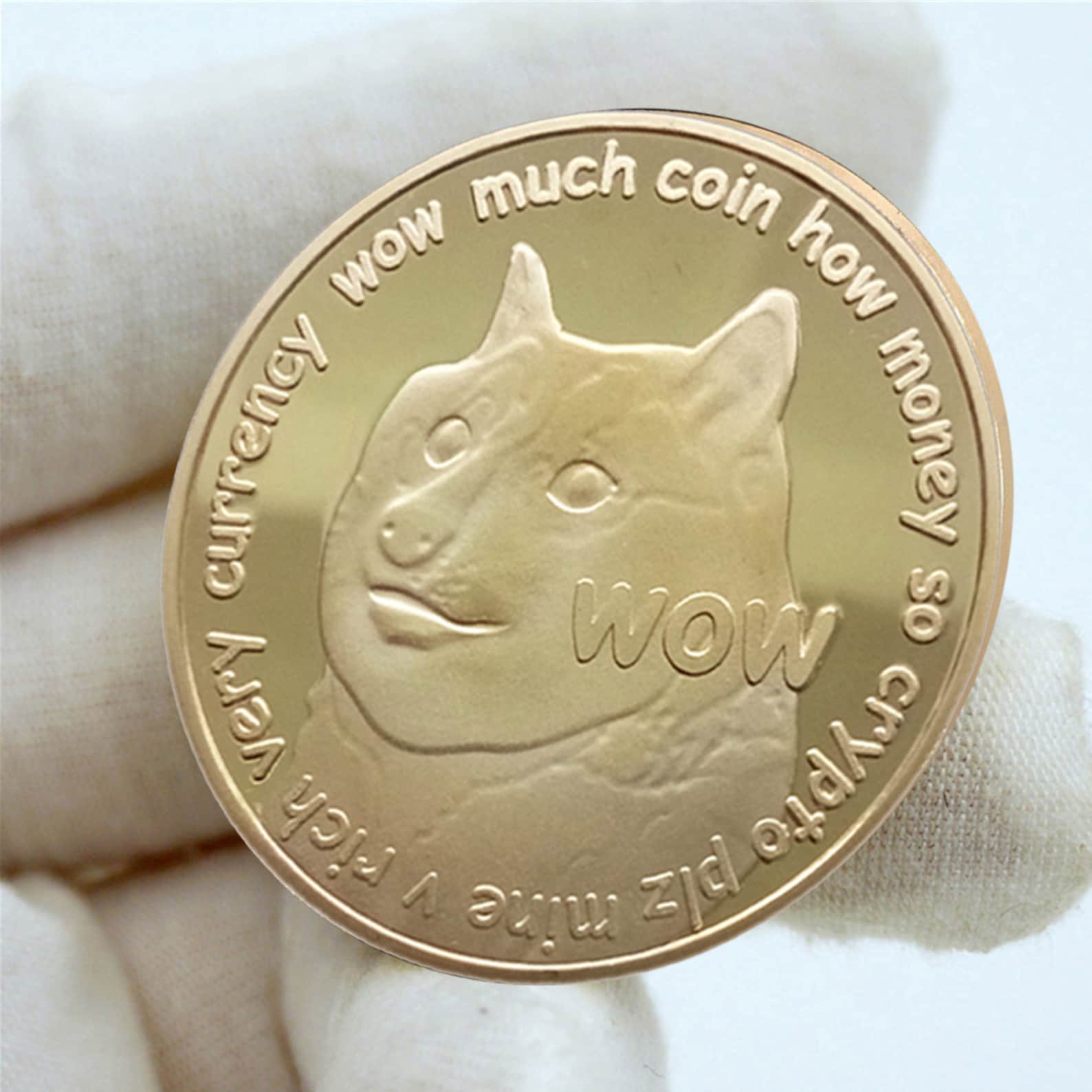 Dogecoin Commemorative Collectible Coin Limited Edition Dogecoin  Commemorative Coin - Limited Edition Gold Plated Collectible With  Protective Case Limited Edition Cryptocurrency Coin