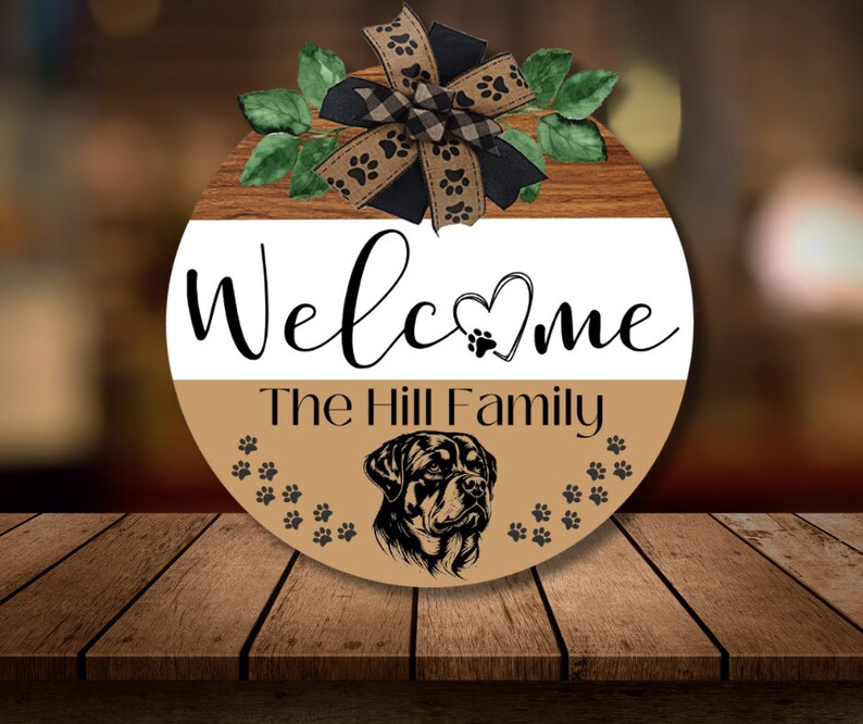 Starting Soon Rottweiler Sign Welcome Sign, Rottweiler Sign, Personalized Signs, Wooden Sign ...