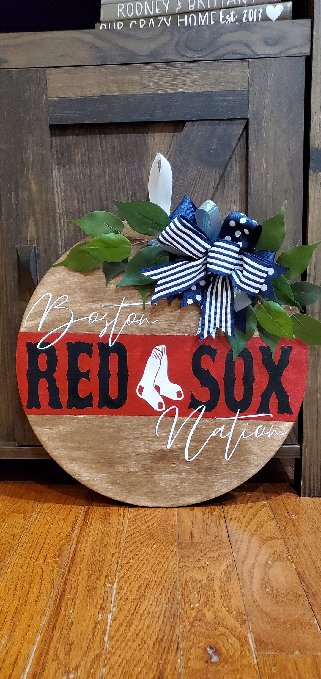 Boston Red Sox MLB Baseball Red Sox Sign Welcome Sign - Etsy
