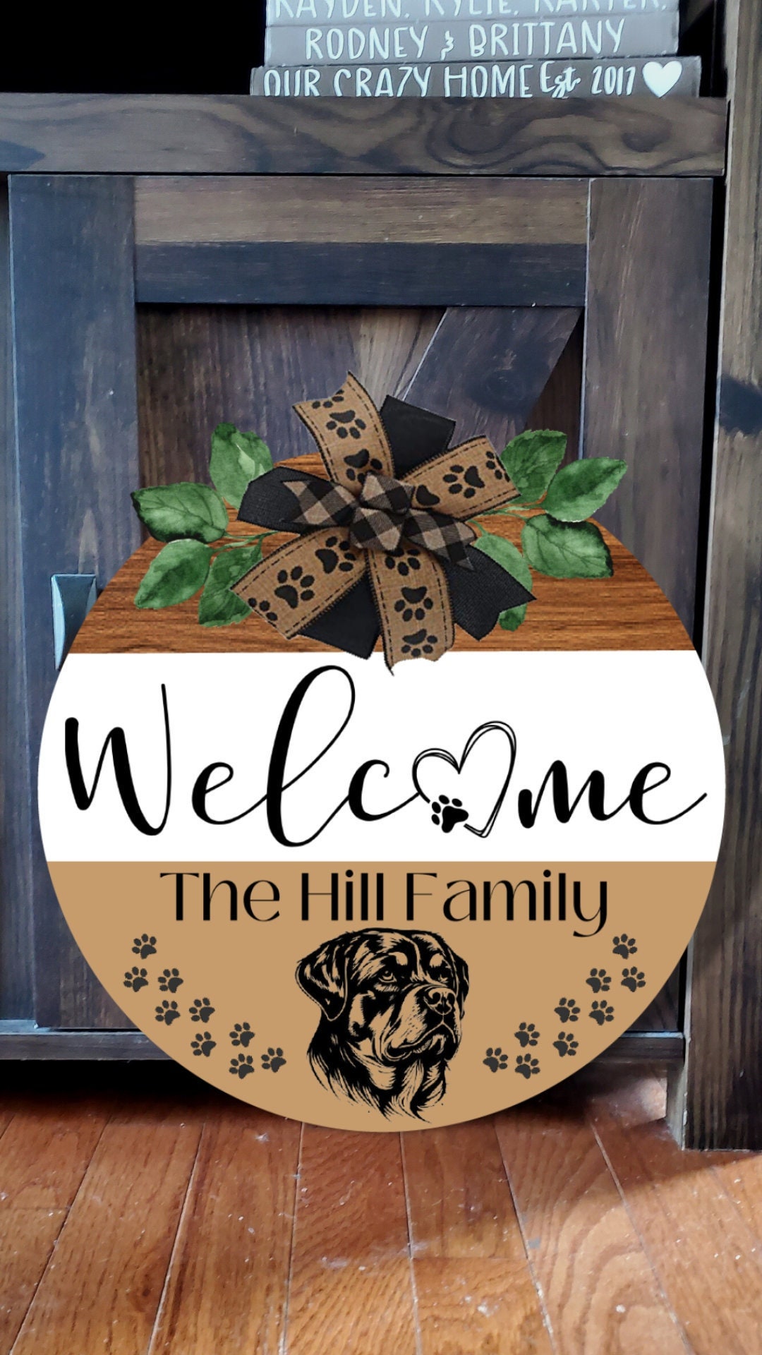 Starting Soon Rottweiler Sign Customizable Rottweiler Door Sign: Perfect for Dog Owners Who Want ...