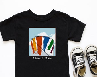 T-shirt bambino quasi a casa, OFD, camicia Dorchester, camicia Boston, serbatoio del gas, serbatoio del gas Boston, Dorchester, regalo Boston, regalo bambino Boston