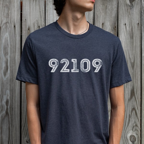 Personalized Zip Code Mens Unisex T-shirt, Zip Code Shirt, Hometown, Going Away Gift, Welcome Gift, College Student Gift