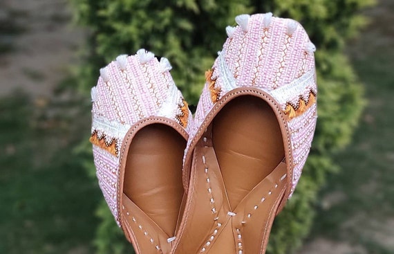 Schoenen Meisjesschoenen Verkleden Schoenen Gouden Punjabi Jutti 