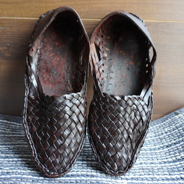 mens leather huarache shoes