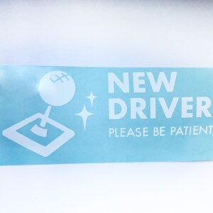 NEW DRIVER Sticker - Etsy