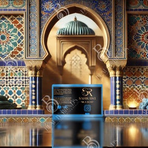 Nila Brightening Soap made with 100% Moroccan Nila Powder