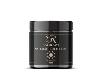 Jabón negro marroquí y guante Kessa: exfoliación profunda natural