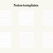 Daily Sticky Notes Templates | Digital and Printable | Editable on ...