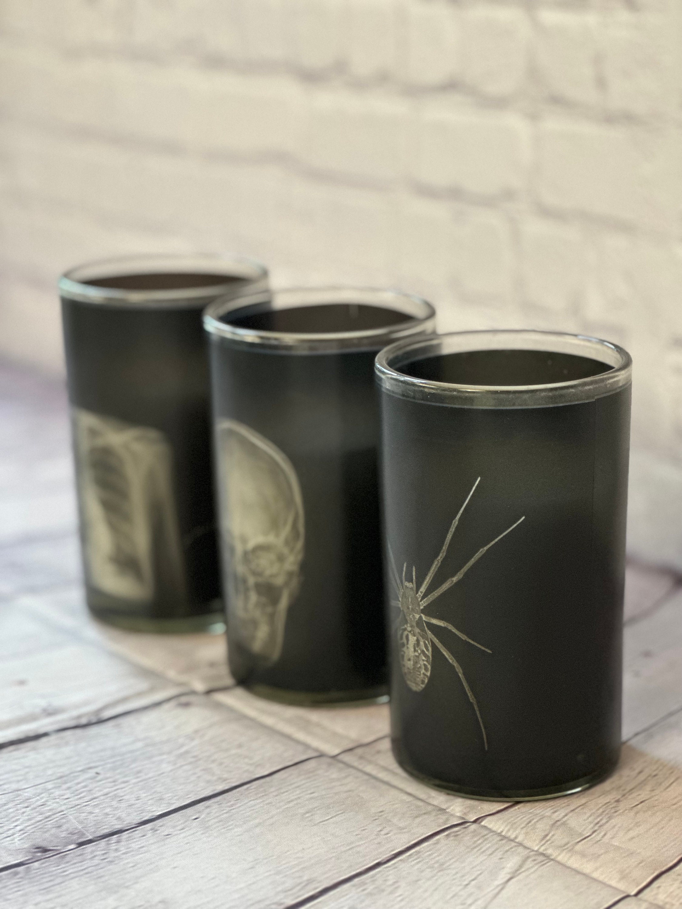 Color Changing Anatomy X Ray Candle Spooky Ribcage Chest Etsy