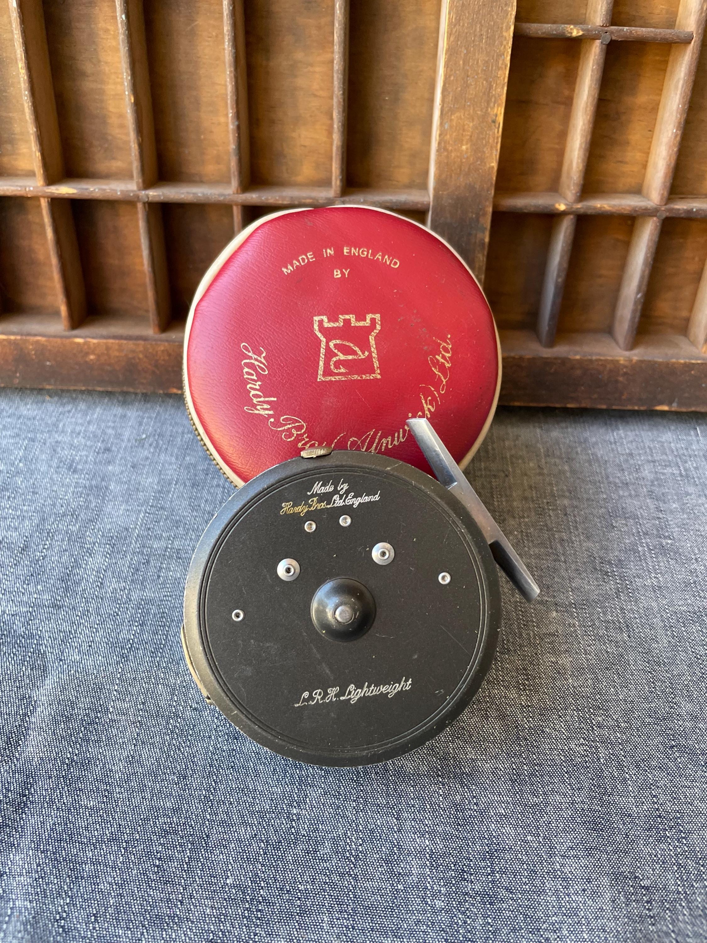 Hardy Brothers L.R.H. Lightweight Fly Fishing Reel. Original Case