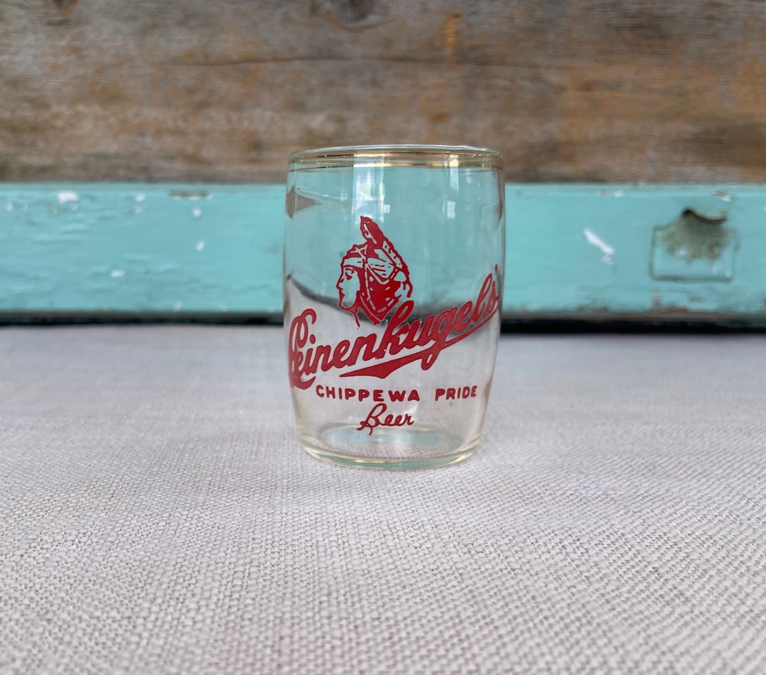 Leinenkugel Beer Glass. Chippewa Pride Beer. 3 Tall Barrel Etsy