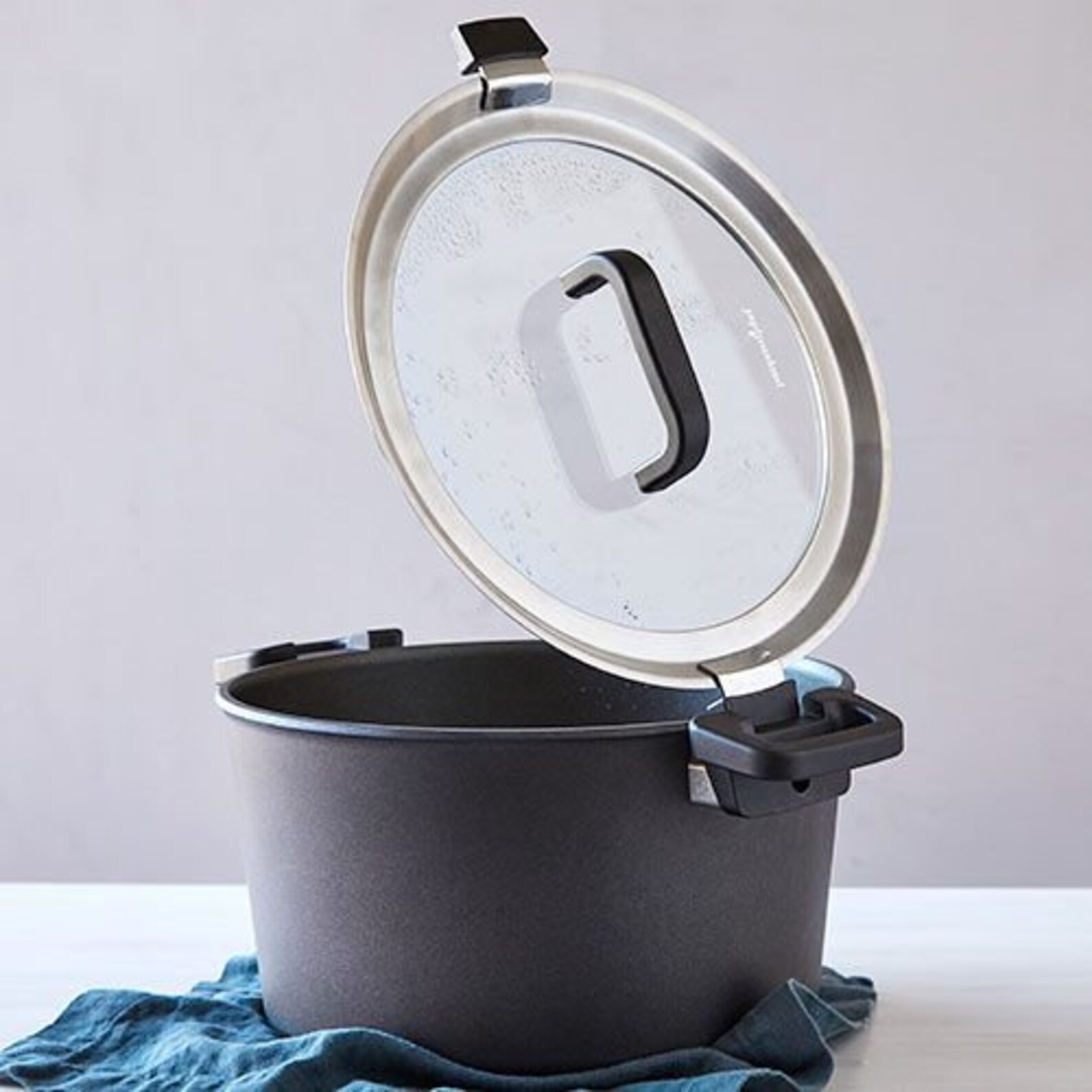 Pampered Chef MultiPot & Lid With Collapsible Steamer 9 Quart Etsy