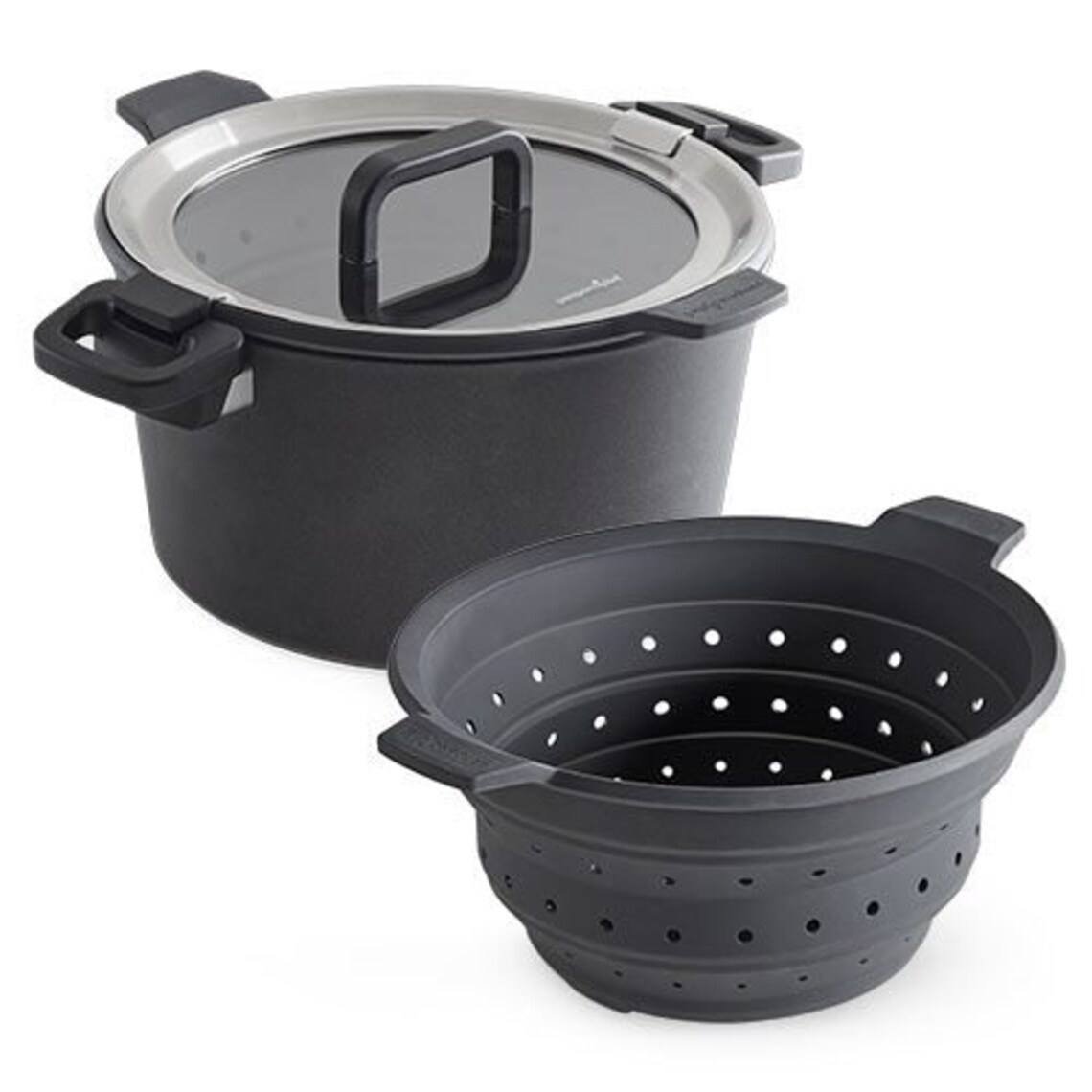 Pampered Chef MultiPot & Lid With Collapsible Steamer 9 Quart Etsy