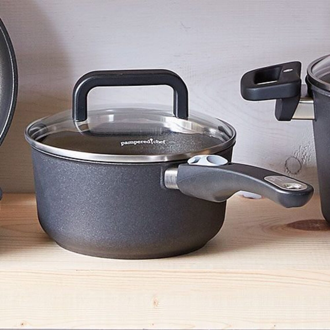 Pampered Chef Non Stick Sauce Pan Etsy