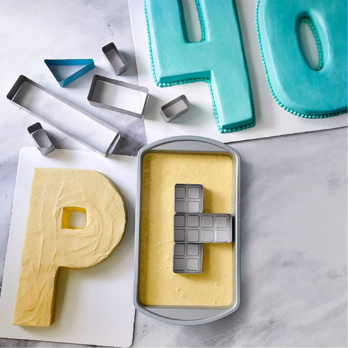 Pampered Chef Number & Letter Cake Pan Etsy