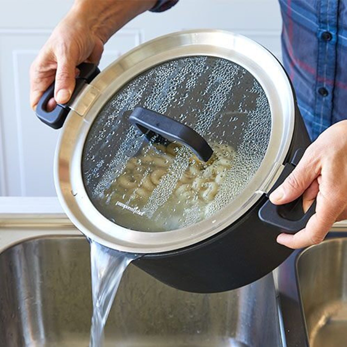 Pampered Chef MultiPot & Lid With Collapsible Steamer 9 Quart Etsy