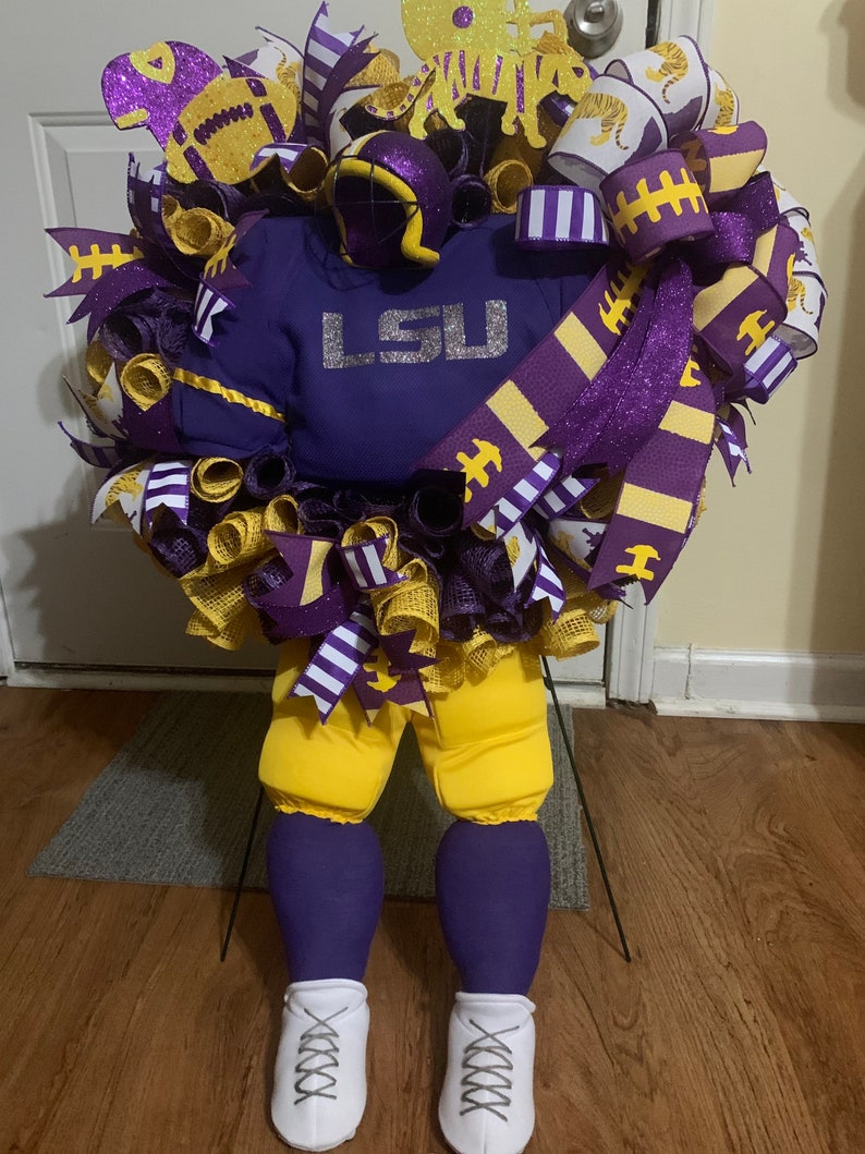 LSU Football shops Wreath