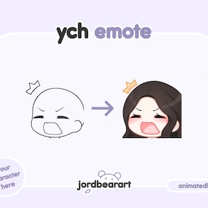 Animated Bark Yapping YCH Emote - For Twitch / Discord