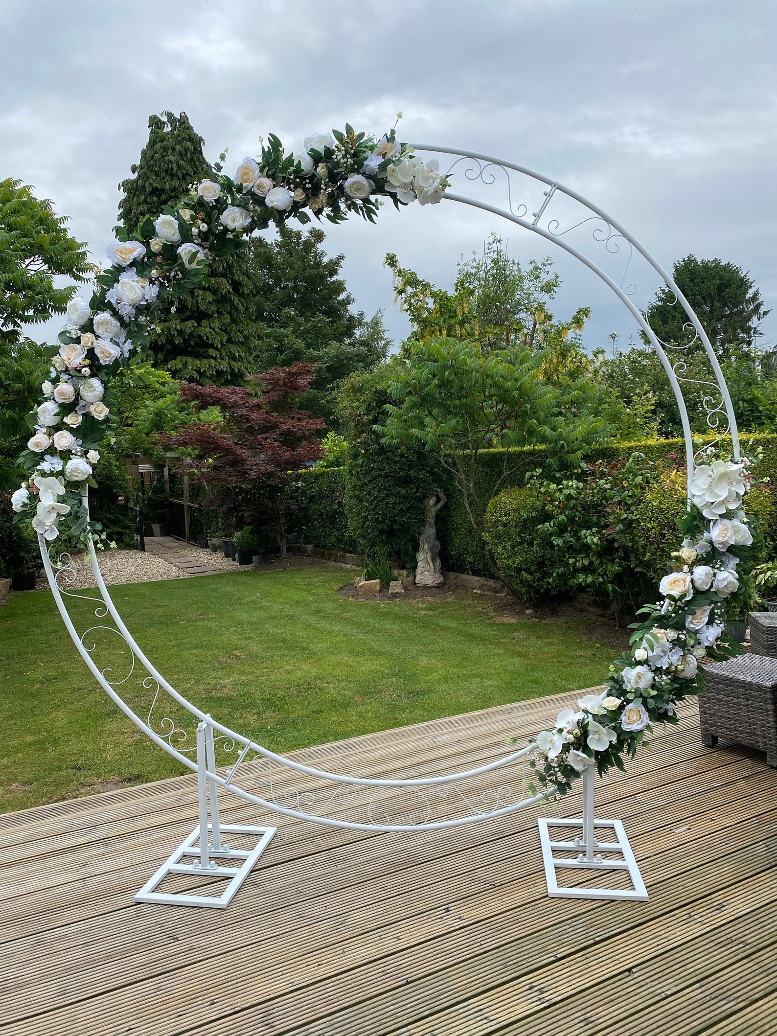 RENT Wedding flower arch Etsy