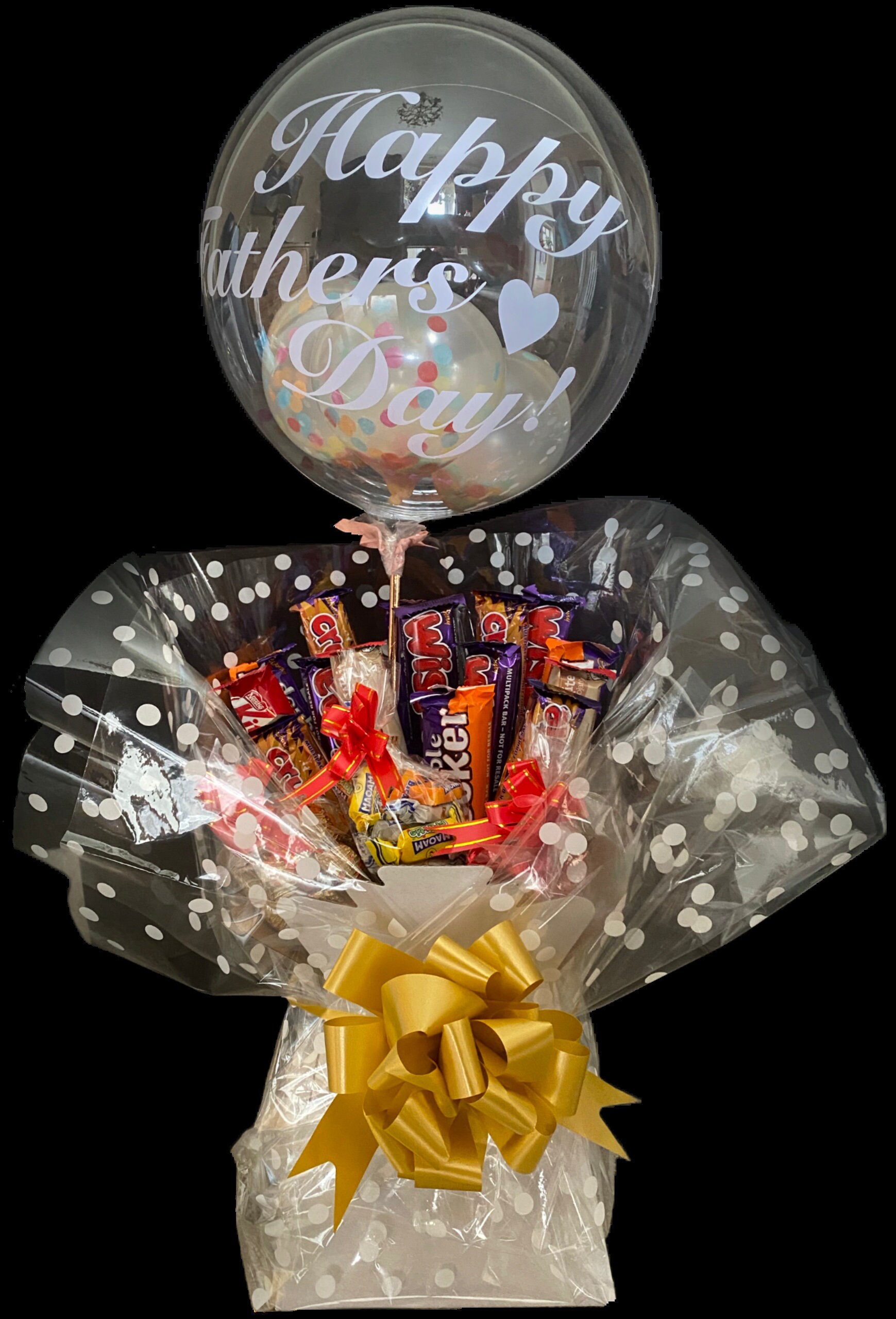 Chocolate Balloon Bouquet Etsy