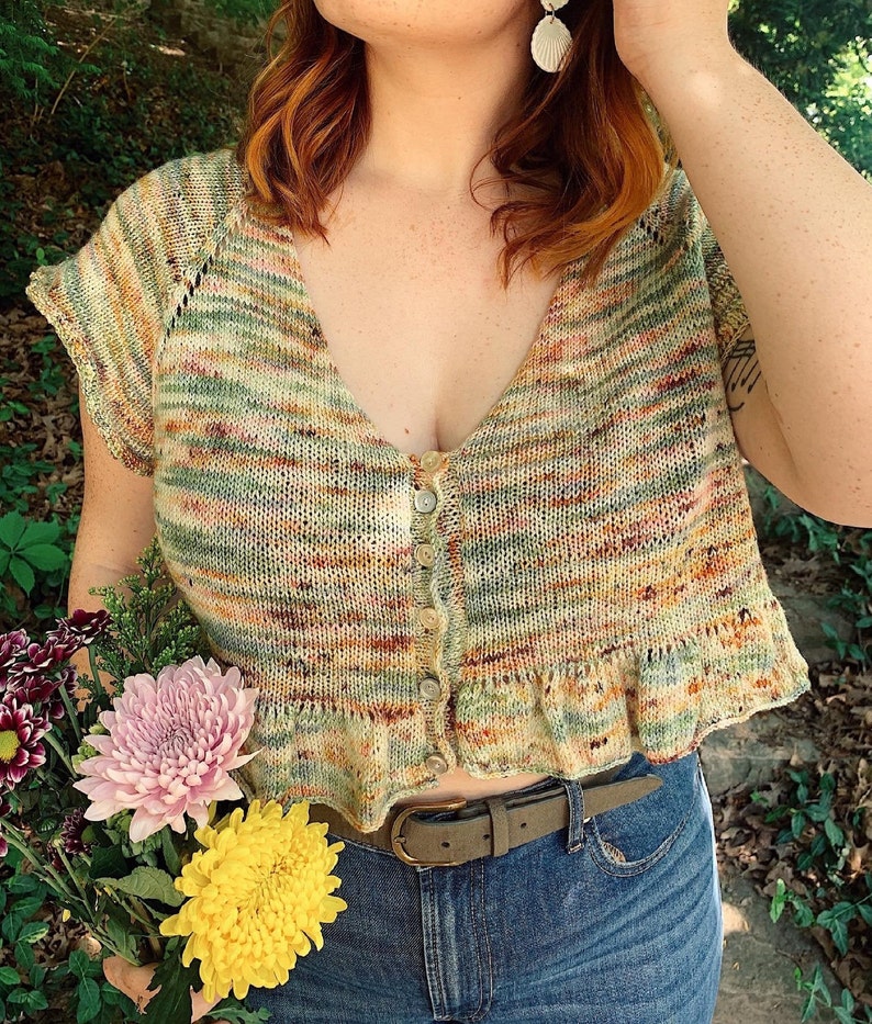 Cottagecore Crop PATTERN ONLY Etsy