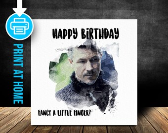 Game Of Thrones Birthday Card Etsy Game Of Thrones Birthday Card Etsy