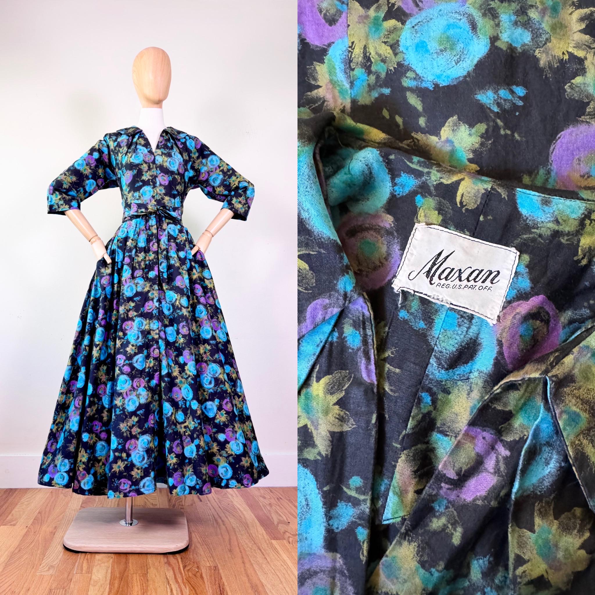 1940s Cotton House Dresses - Etsy 1940s Cotton House Dresses - Etsy